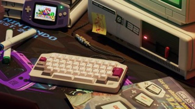Unlock Nostalgia: Download the Game Boy Inspired Mechanical Keyboard
